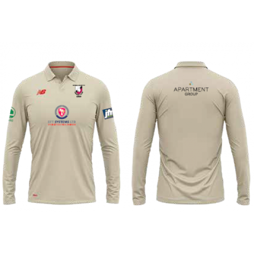 B&W CC New Balance Long Sleeve Cricket Shirt