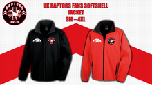 Load image into Gallery viewer, UK RAPTORS FANS SOFTSHELL
